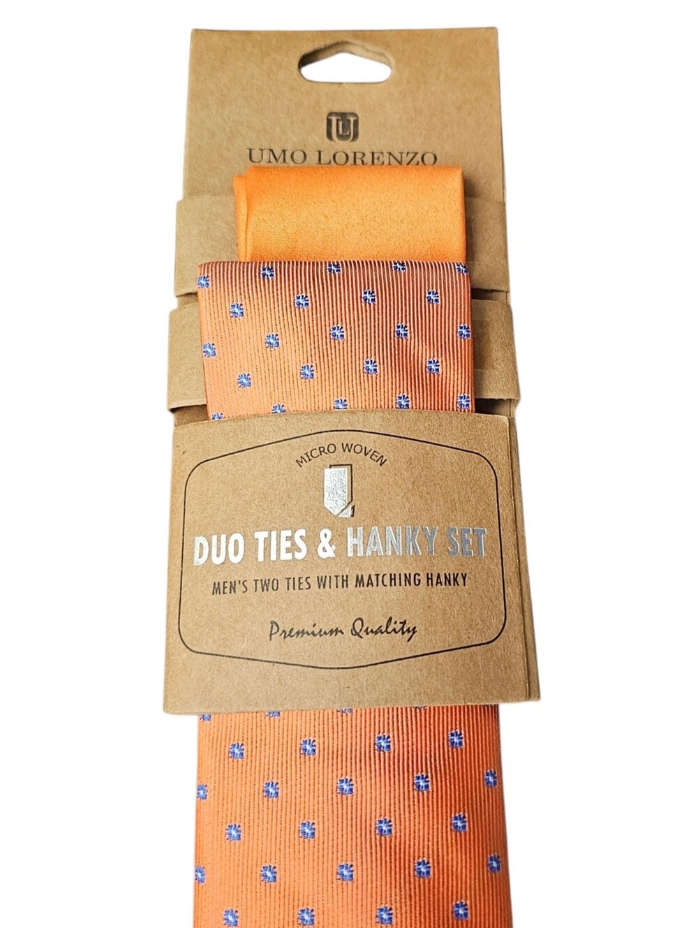 Umo Lorenzo New 2 Pack Men's Ties *